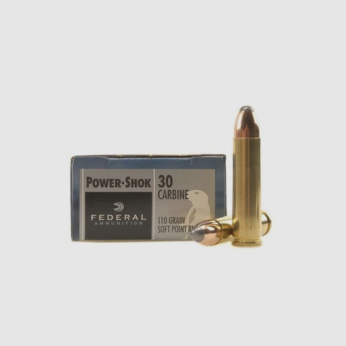 Federal Power-Shok .30 Carbine 110GR JSP RN 20 Patronen