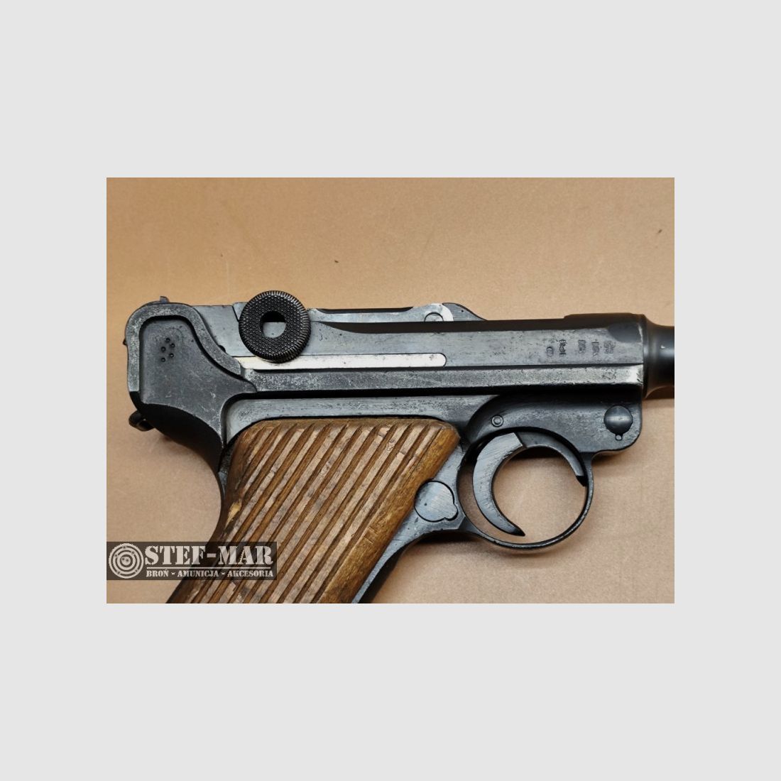 Pistolet Mauser P08, kal. 9x19mm Parabellum/Luger [C5807], zdjęcie 3 z 22
