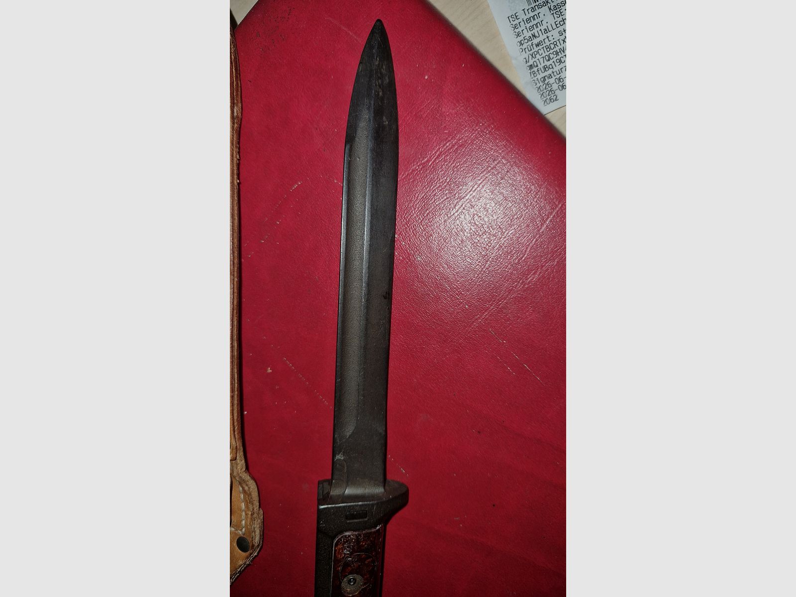 BAJONET TSCHECHISCH SAMOPAL BODAK RPD / VZ61 / VZ.58 / 1958 / MESSER / TOP TOESTAND / ------>! BESCHRIJVING LEZEN ! <------ 