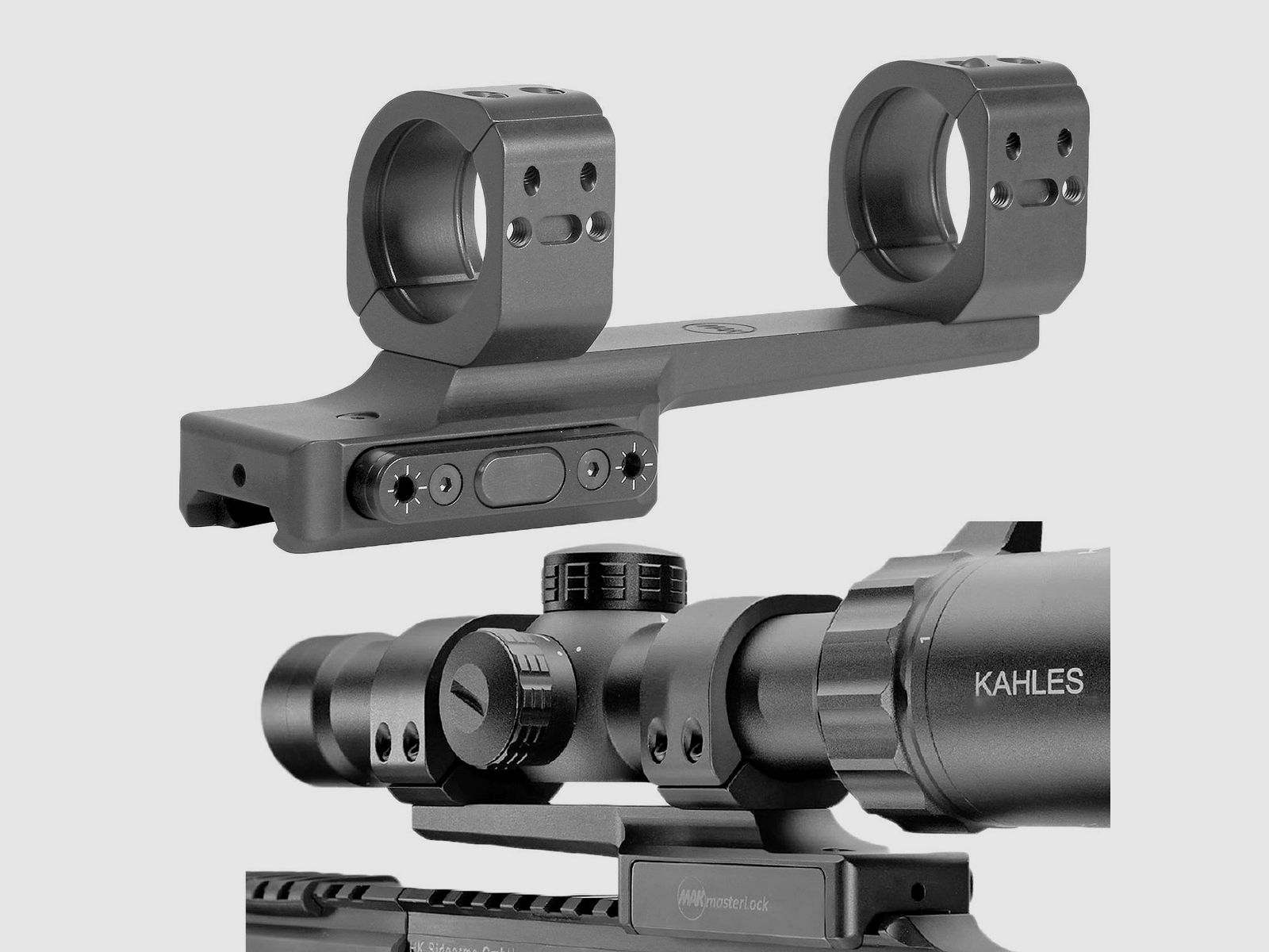 MAKmasterLock für ZF mit Kröpfung 3" / 78 mm | 23,0 mm | 30,0 mm