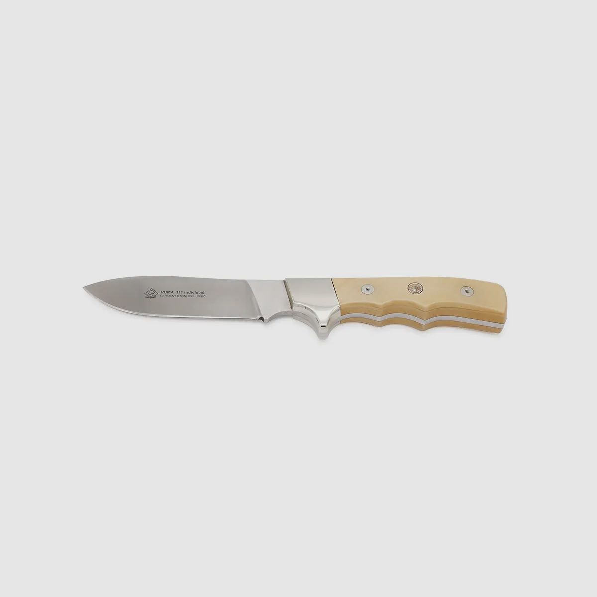 PUMA unicum Jagdmesser, Individual, Elfenbein Micarta