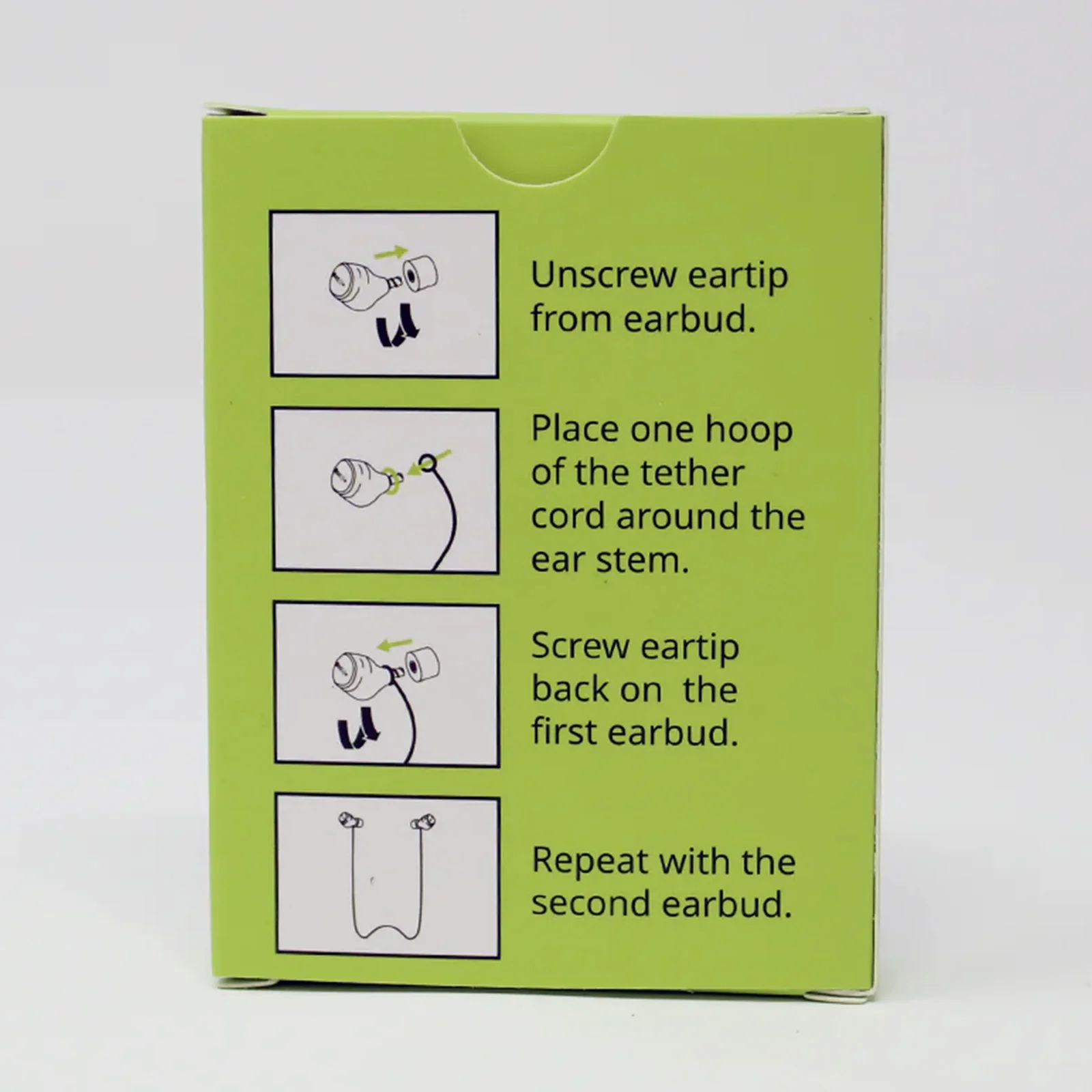 Safety cord for ISOtunes Caliber hearing protection