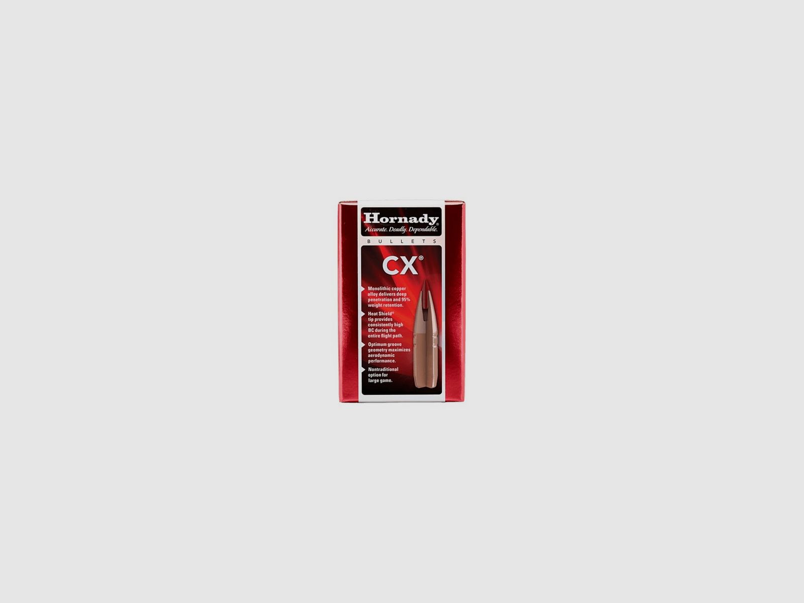 Hornady CX Monolithische Geschosse .30 / 308 180 gr 301934 50 Stk, Bild 1 von 4