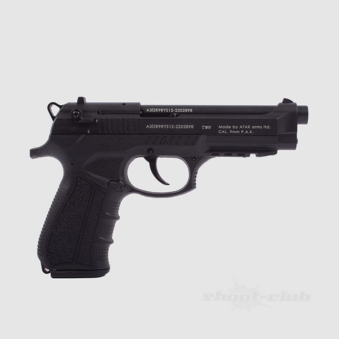 Zoraki 918-P Schreckschusspistole Brüniert 9 mm PAK