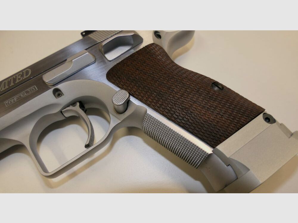 Tanfoglio Pistole, Tanfoglio Limited Custom, Gebraucht .45Auto, .45ACP mit Ersatzmagazin