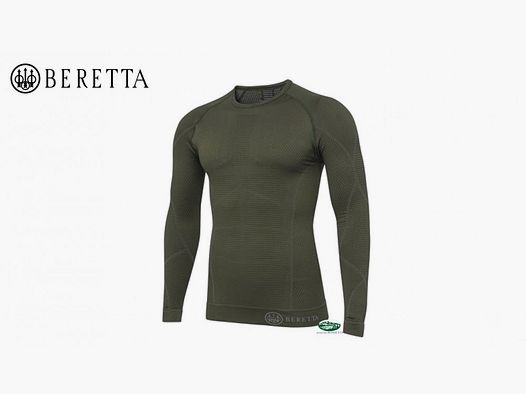 BERETTA Long Sleeve Base Layer HT Body Mapping 3D green IM241