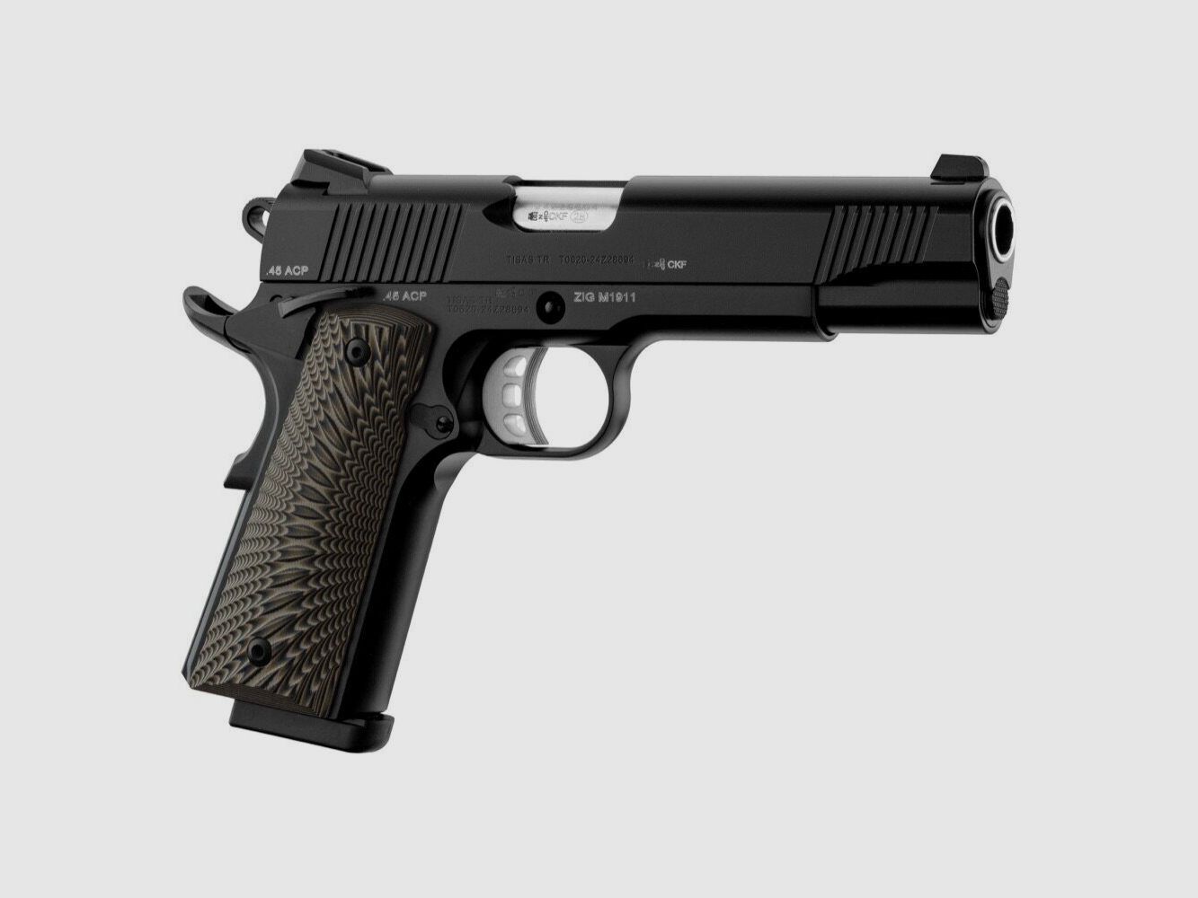 Pistole Tisas ZIG M 1911 schwarz 5" Kal. 45 ACP, Bild 4 von 10