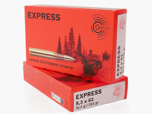 GECO 9,3X62 EXPRESS 255GR