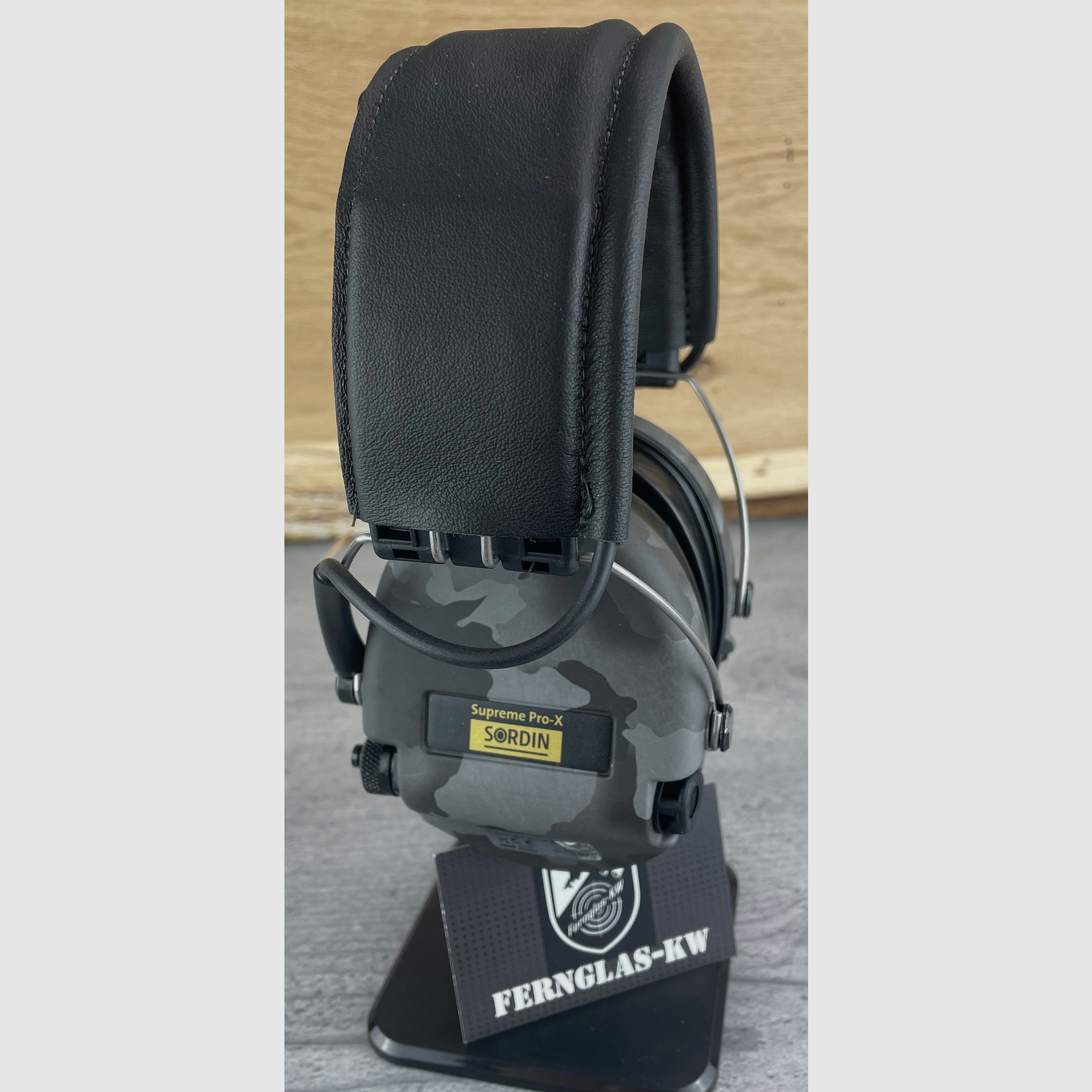 Sordin 75302-X/L-15-S Elektroniczna ochrona słuchu Supreme Pro X LED nausznik nocny kamuflaż żelowy