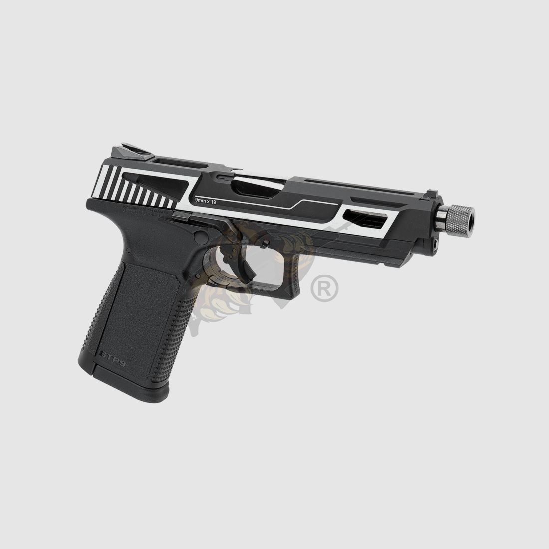 G&G GTP9 MS GBB Airsoft Pistole Metall Version in Dual Tone -F-