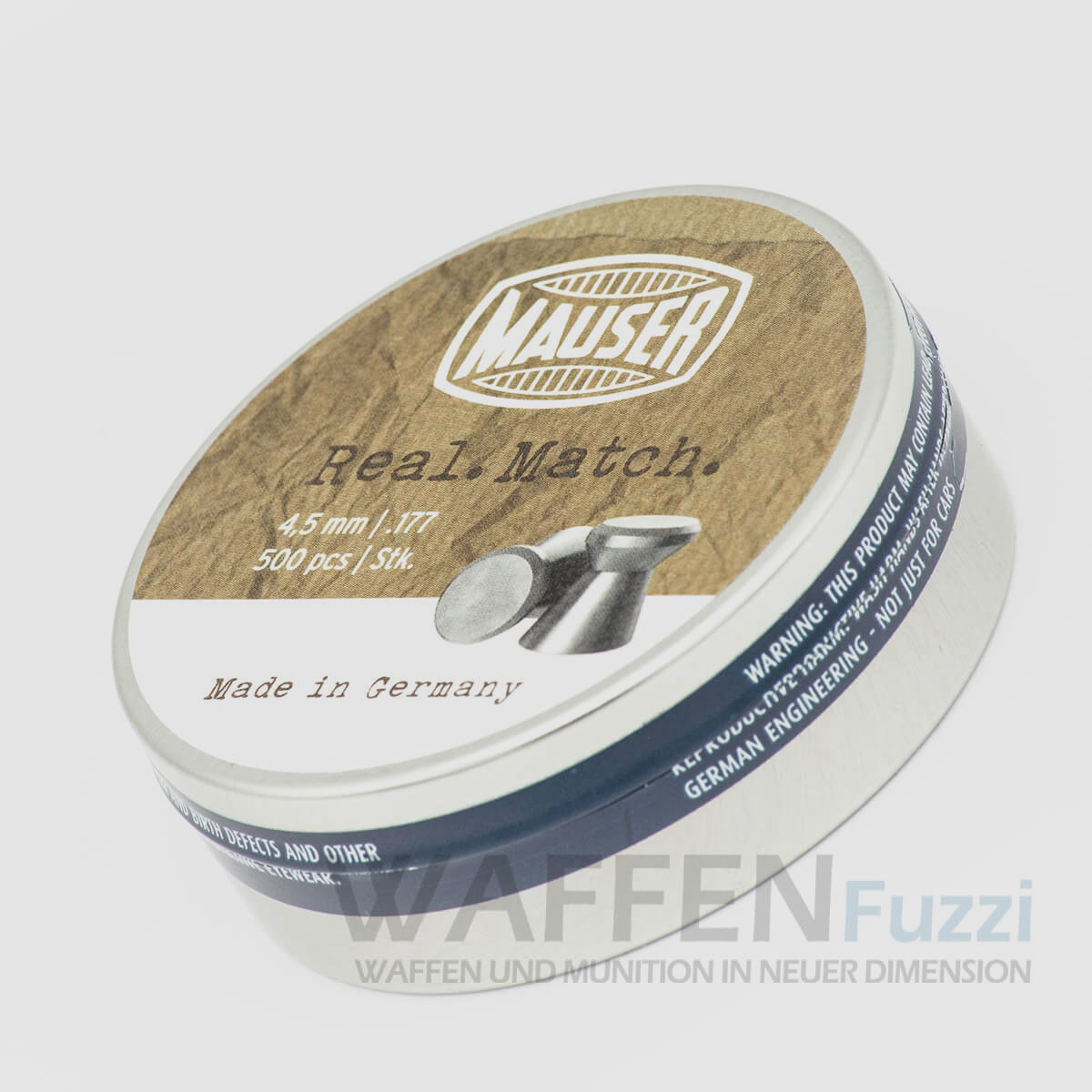 Mauser Real Match Diabolos 4,5mm 500 St.