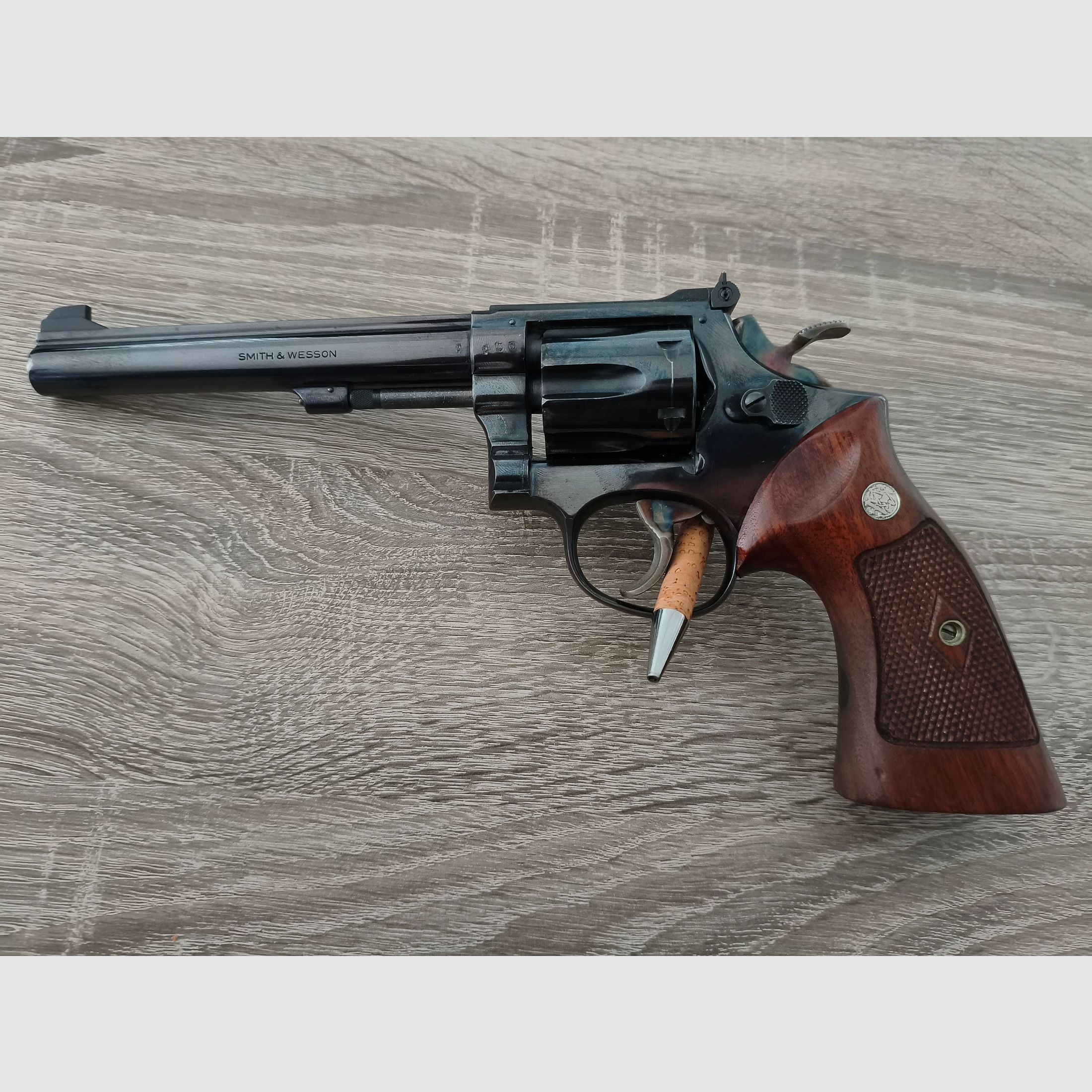 Smith & Wesson 17-2 K22 .22 lfb Masterpiece Diamond Grip 