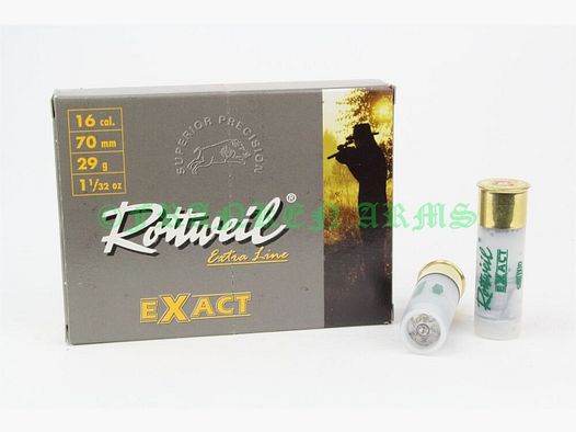 Rottweil EXACT 16/70 29g 10 piezas precios por volumen