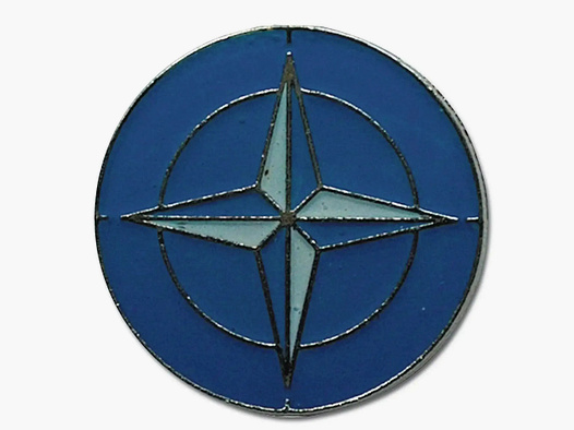 ASMC ASMC Pin Mini Metall Abzeichen NATO