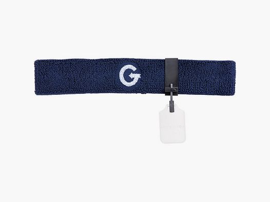 Gehmann Stirnband mit Abdeckscheibe Weiß