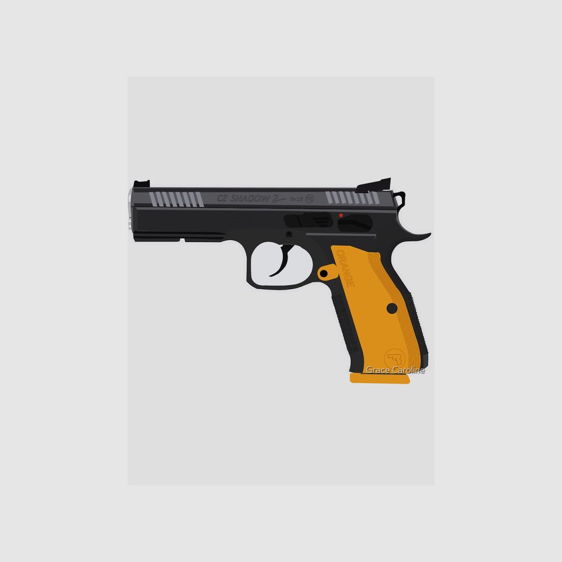 CZ PISTOL SHADOW2 ORANGE 9LUGER