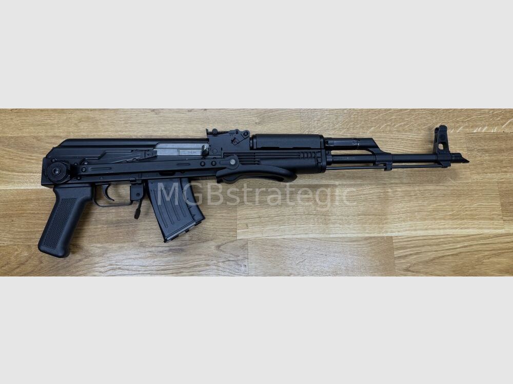 WBP Jack - półautomatyczna karabina 7,62x39 - system AKM AKMS AK47 AK74 z składanym kolbą - można zamontować bagnet - wyprodukowano w Polsce - cywilna lufa Radom, zimno kuta, kuta i twardo chromowana
