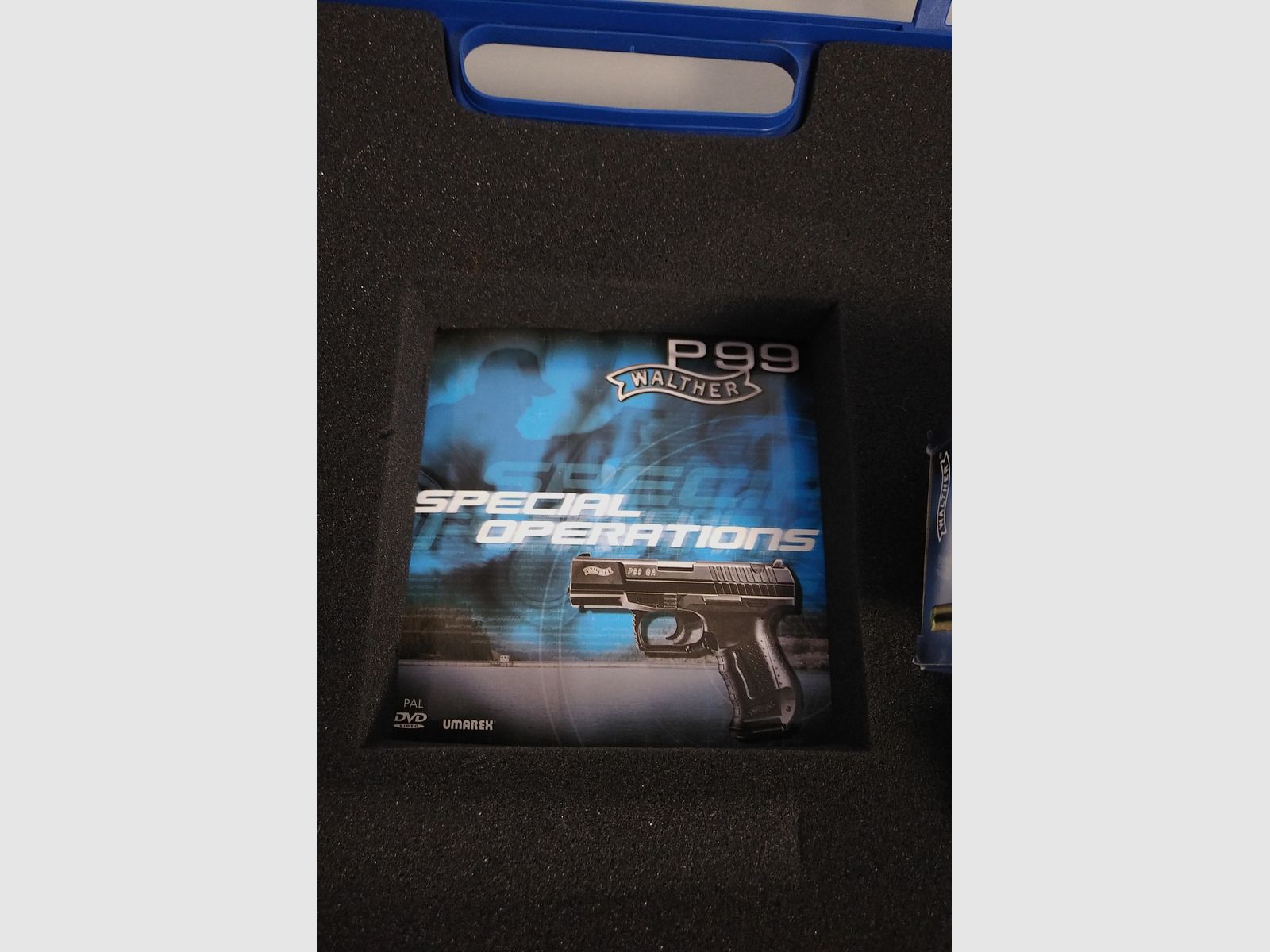 Walther 2006 P99 PAK Gas Signal 007 Special Operations PTB 762 James Bond limited Edition 0202/1000