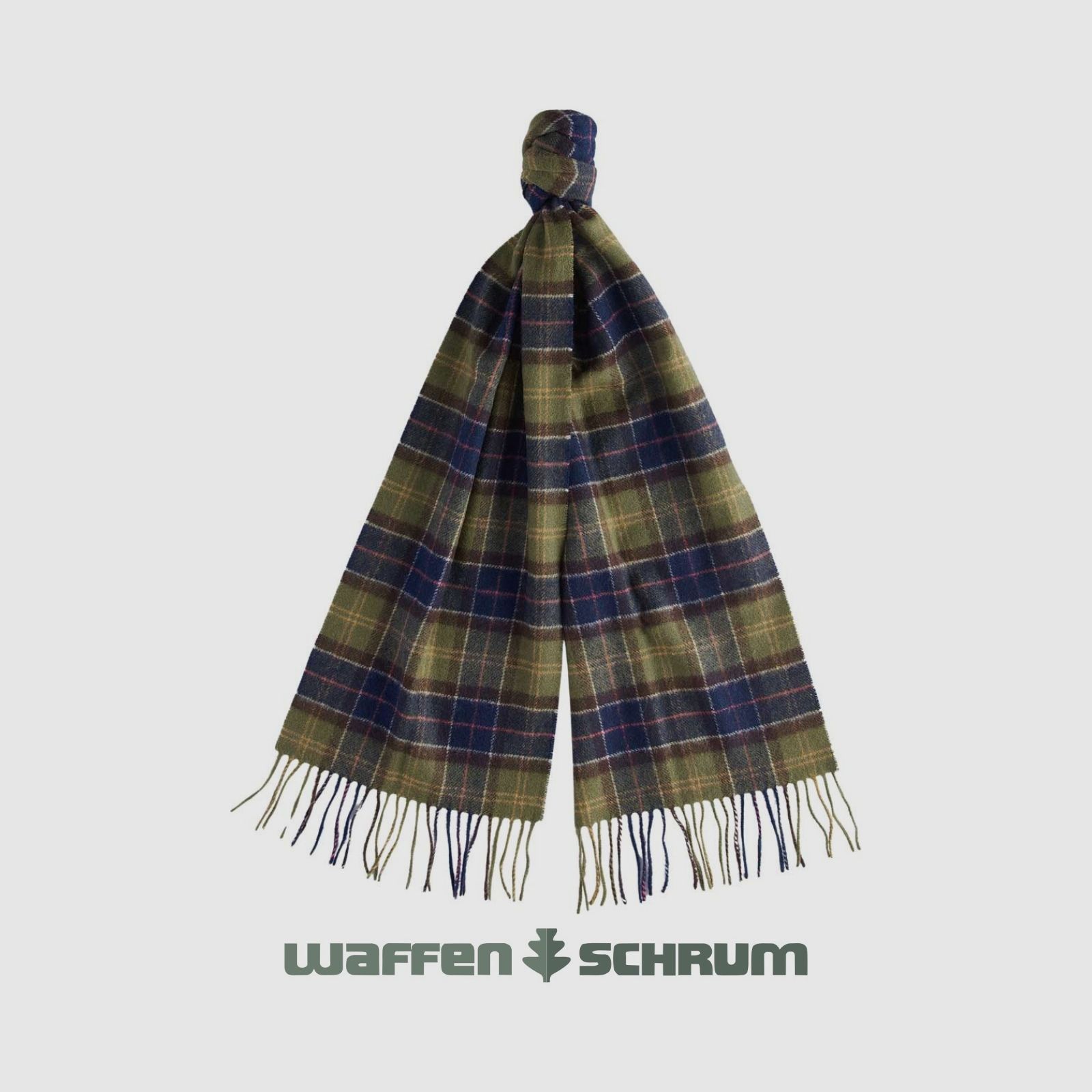 Écharpe Barbour en Laine d'Agneau Tartan Classic