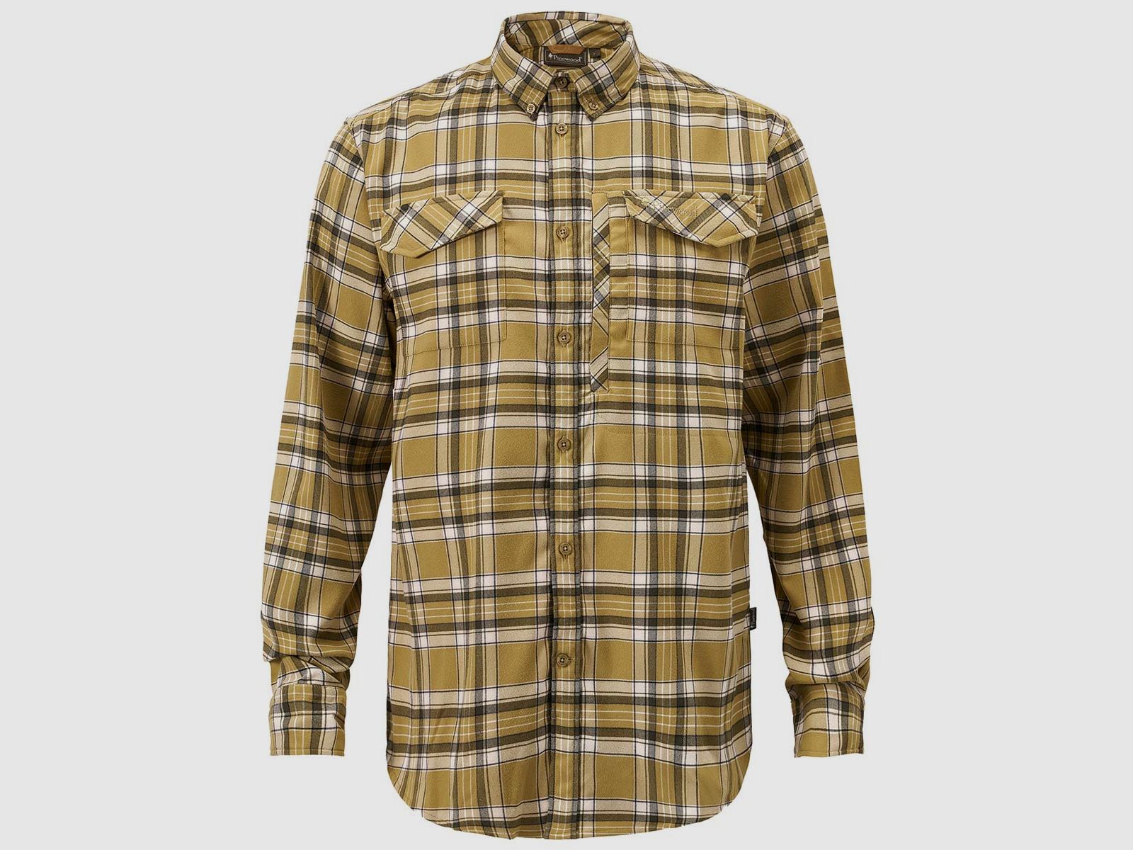 Pinewood Hemd Abisko Hiking Flanell Golden Hay