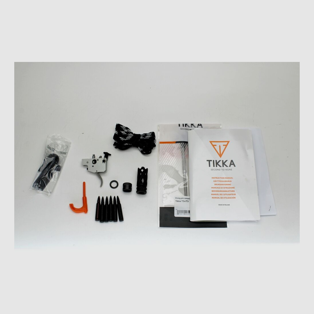 Rep. Rifle Tikka T3X CTR with MDT Stock Timney Trigger, Athlon 5-25x56 Scope .223Rem