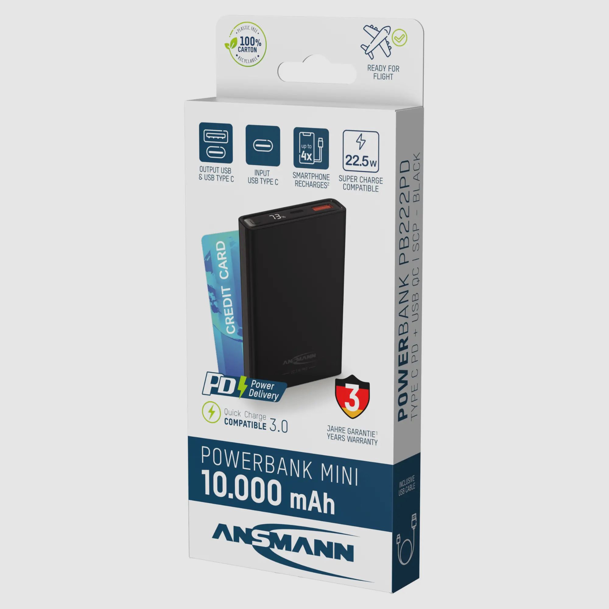 Ansmann Powerbank 10.000 mAh