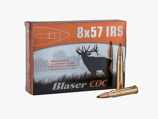 Blaser 8x57IRS 8x57 JRS CDC Patronen Jagd