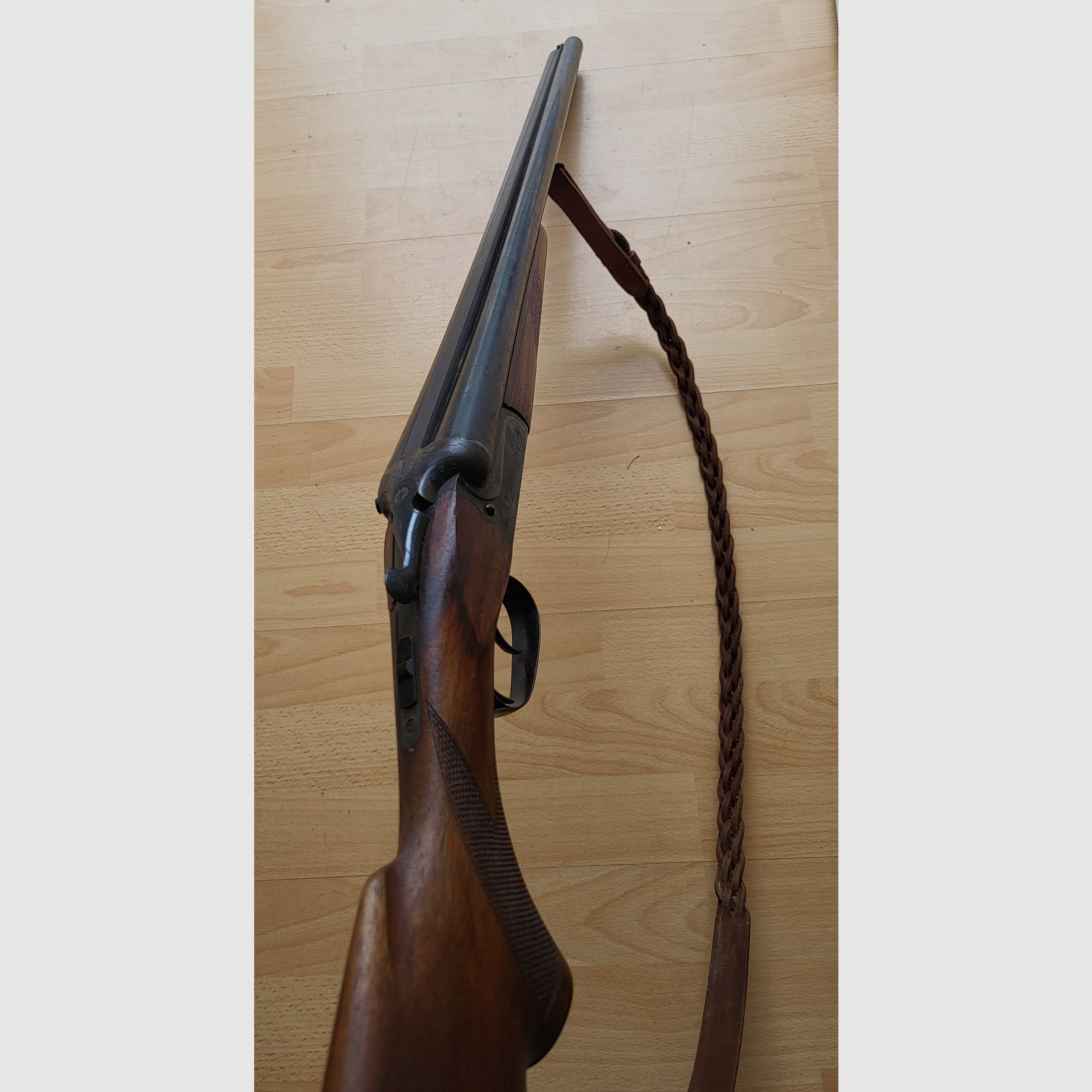 Doppelflinte Simson Suhl Querflinte 12/70