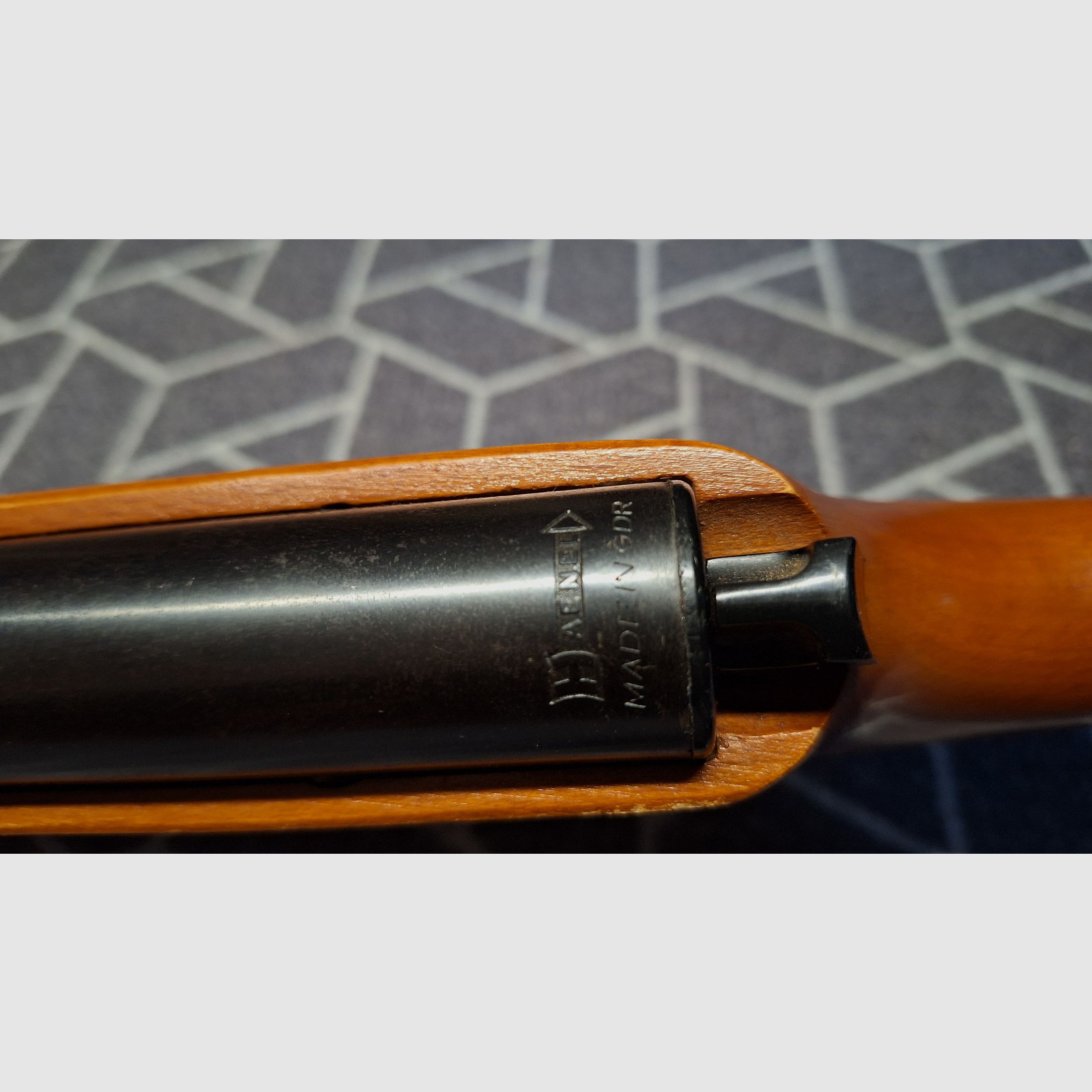 Rifle de aire modelo 303 Haenel Suhl ¡TOP estado de colección!