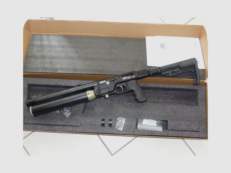 Neues Modell Airgun HPMAX Mk2 incl. Schalldämpfer cal. 9mm NEU in OVP - SOFORT LIEFERBAR !!!