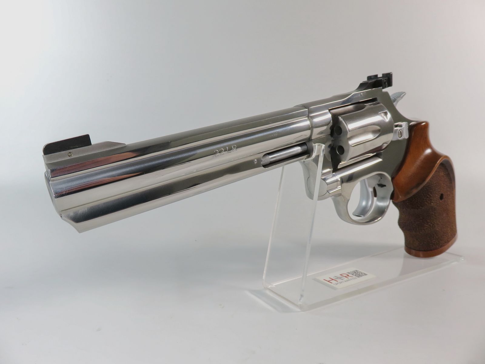 Taurus sport revolver caliber .22 | 6 inch | nickel-plated | like new