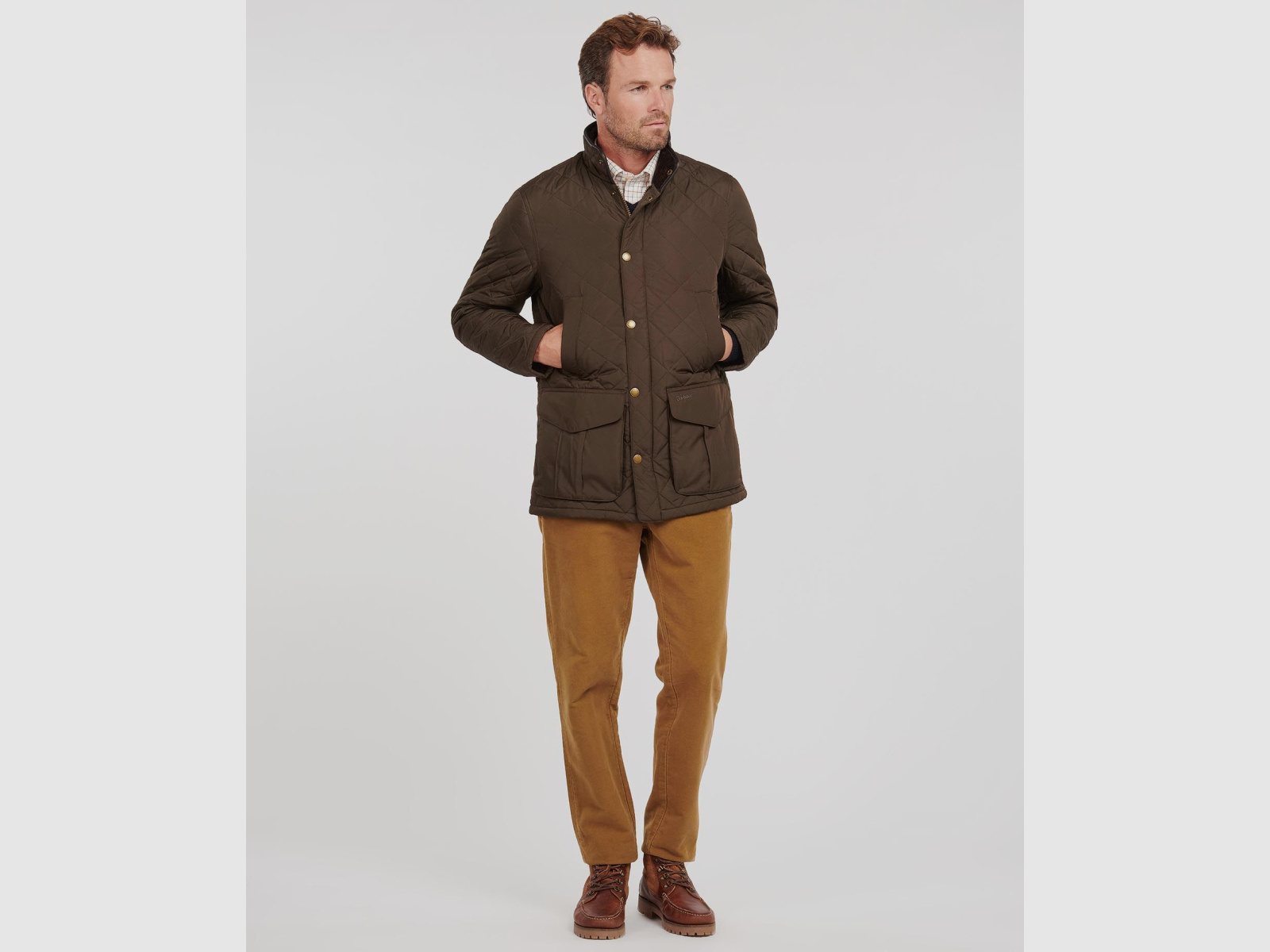 BARBOUR Steppjacke Devon Olive