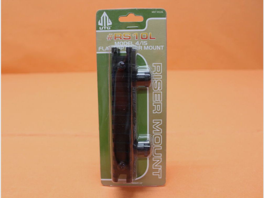 UTG - Leapers UTG Flat Top Riser Mount (MNT-RS10L) Model 4/15 Erhöhung für Picatinnyprofil BH=25,4mm/ STANAG