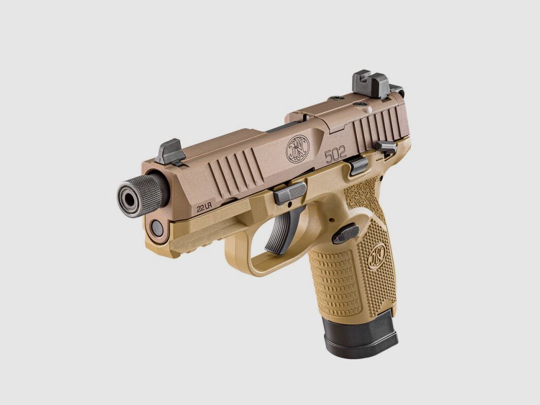 FN 502 TACTICAL FDE .22LR