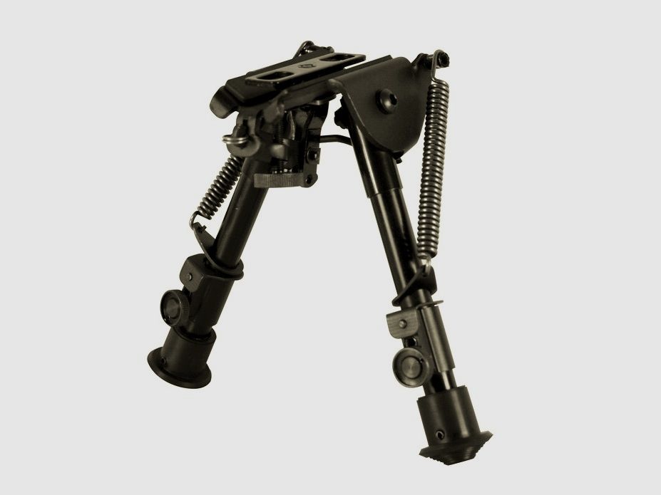 Bipod bas Nc star mit 3 Adaptern (Laufmontage, AR 15, Weaver- und Picatinny-Schiene)