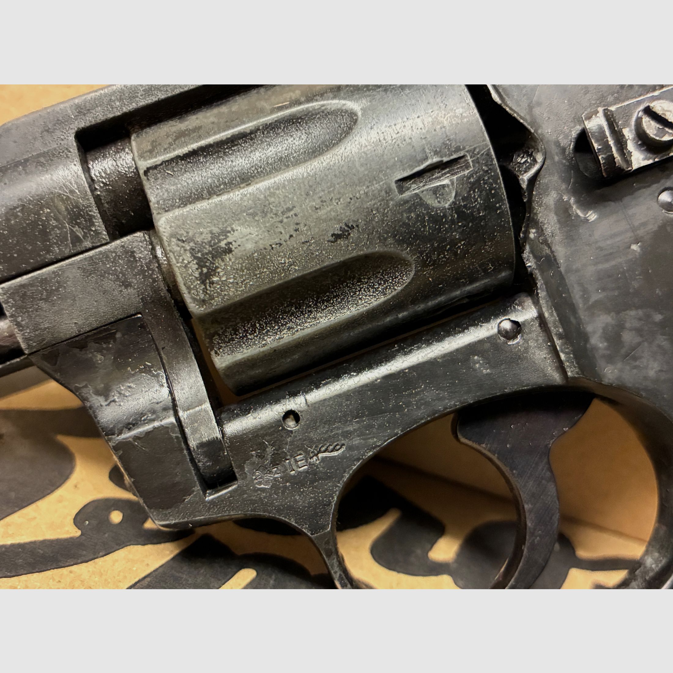 Röhm RG 79 9mm blank cartridge blank firing gas revolver gas pistol W. Germany PTB 341