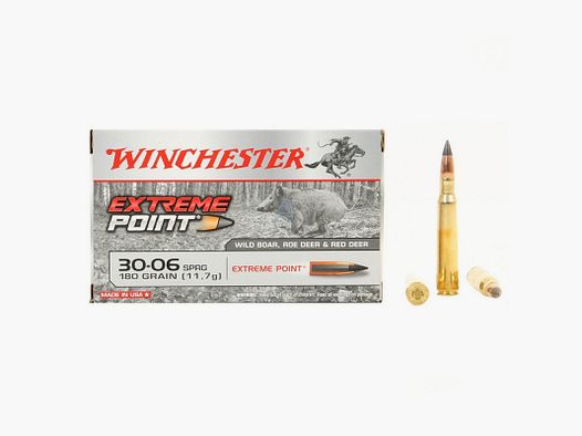BOITE DE 20 CARTOUCHES 30-06 SPR WINCHESTER EXTREME POINT 180G