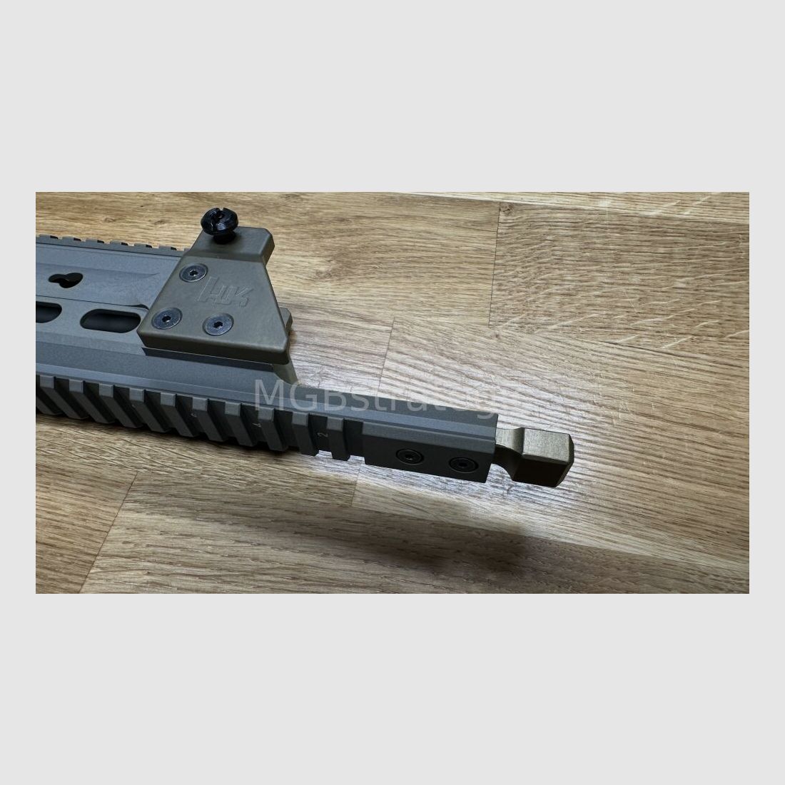 Heckler & Koch G36 / HK243 Handguard S TAR anti mirage with HKey sand color for G36 to upgrade to G36A4