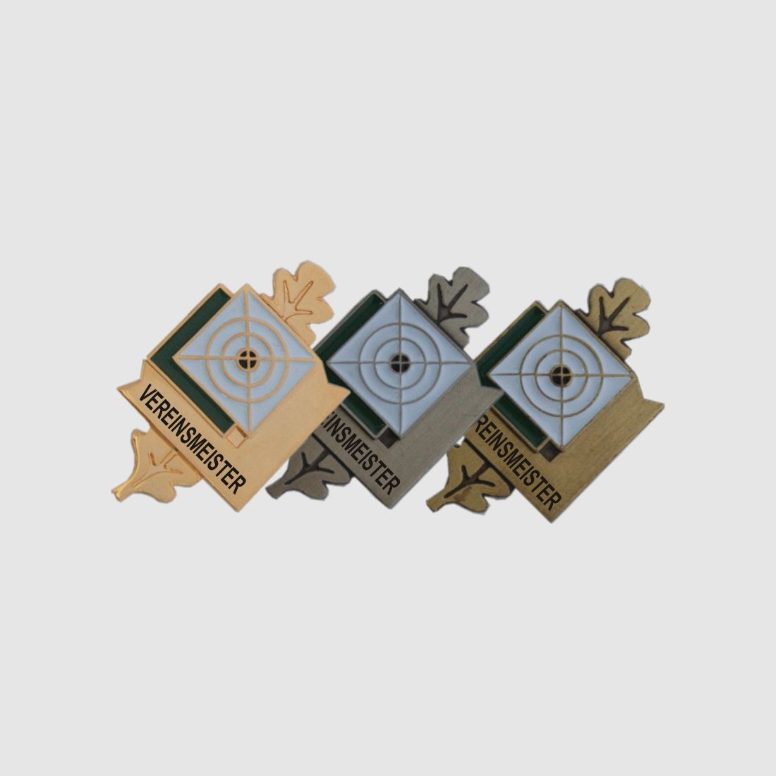 Distintivo di tiro 104 con testo, immagine 2 di 2