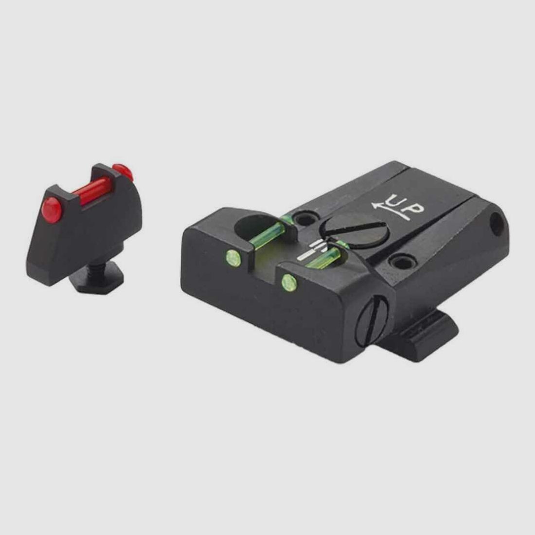 LPA-Visier LPA Sights Fiberglasvisier + Korn für Glock Pistolen