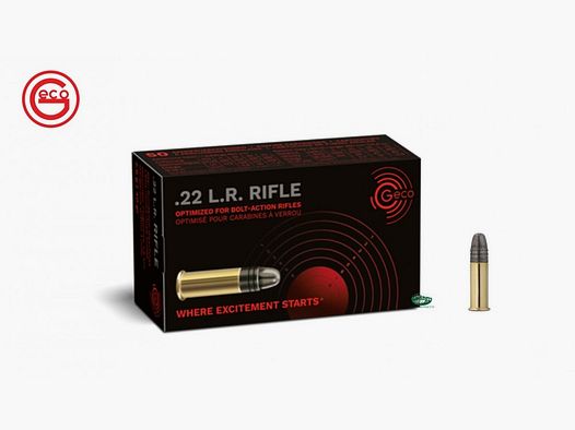 GECO munizioni cal.22LR RIFLE 40gr.