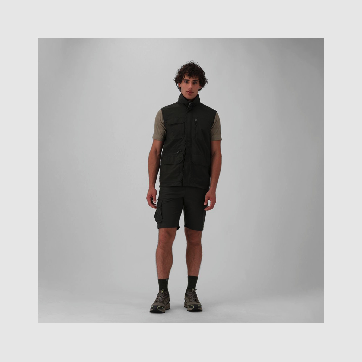 CMP Herren Weste Multibag Anthrazit