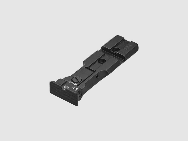 LPA WXT0407 BLACK BASE adjustable revolver sight with Weaver base for 629, 686, 586, 627, 66, 67, 696, 17, 19, 657, 610, 625, 29, 27 and new for caliber .50 – Black sight picture