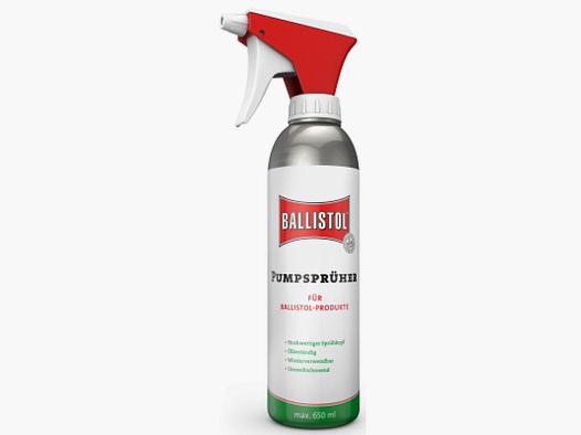 Pulvérisateur Ballistol, 650ml (sans remplissage)