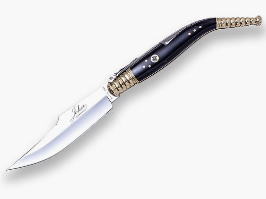 Klassisches Messer Joker, „La Joyita“, für Sammler oder Geschenk, Griffe aus Büffelhorn.