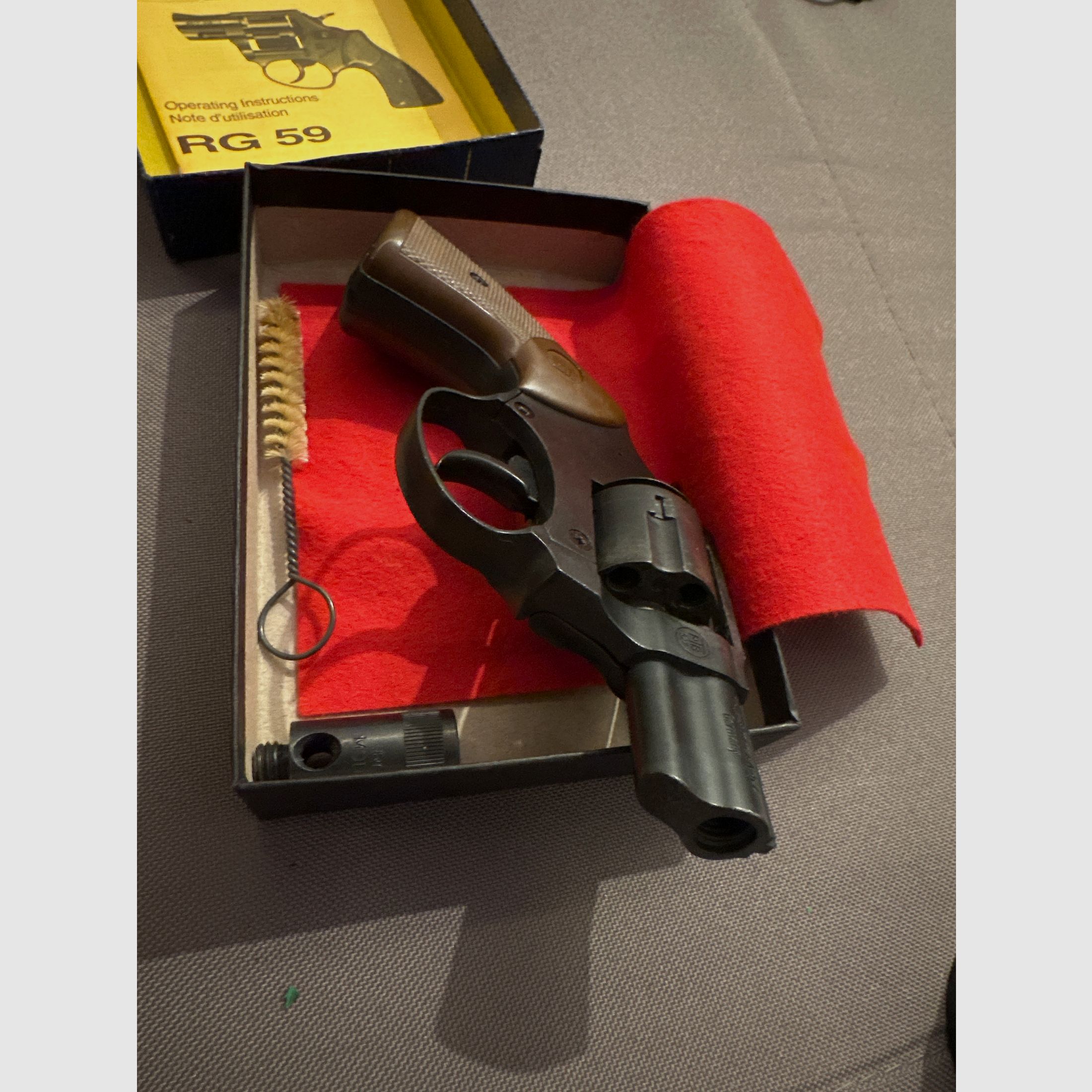 Röhm RG 59 “Le Petit” Schreckschussrevolver 9 mm R.K. inkl. OVP