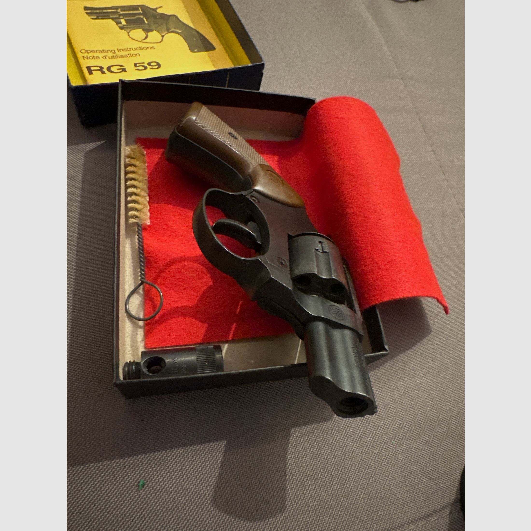 Röhm RG 59 “Le Petit” Schreckschussrevolver 9 mm R.K. inkl. OVP