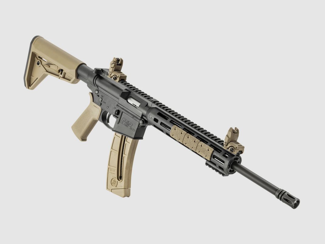 Smith & Wesson Rifle M&P15-22 Sport MOE SL 16.5′ .22Lr. F.D.E., immagine 4 di 5