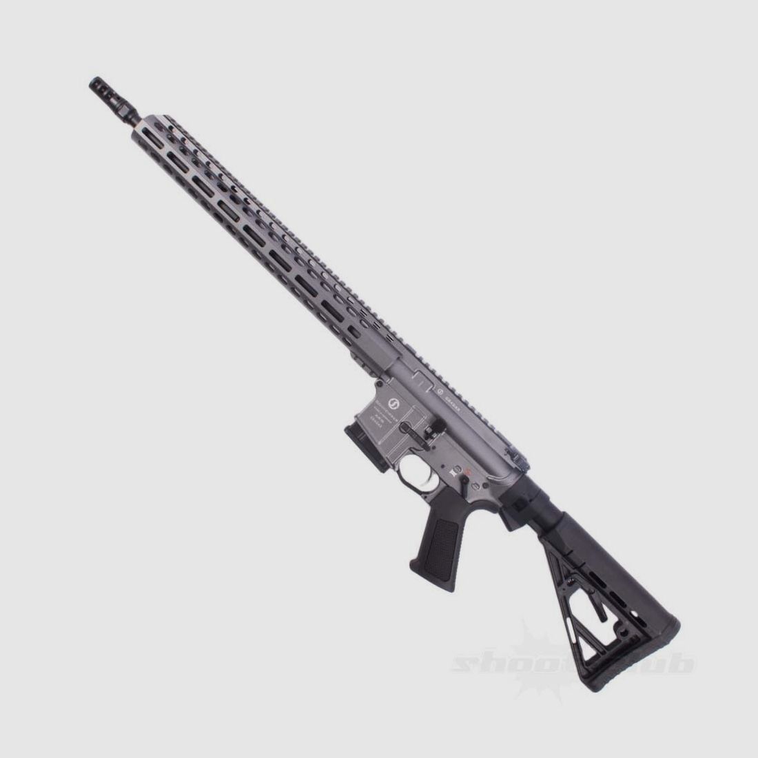 Schmeisser AR15 Dynamic L Gun Grey M-Lok