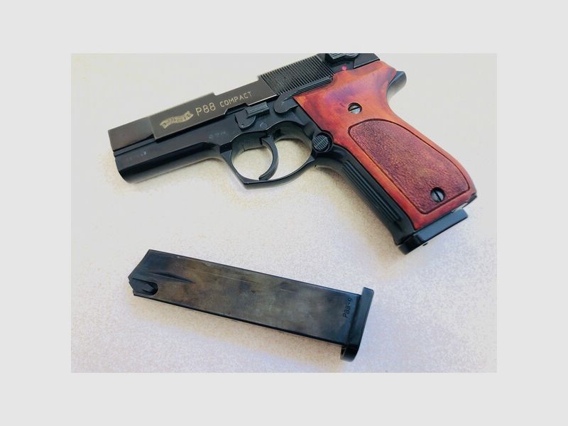 ••• Magazin für Walther P88 Schreckschusspistole - 9mm PAK •••